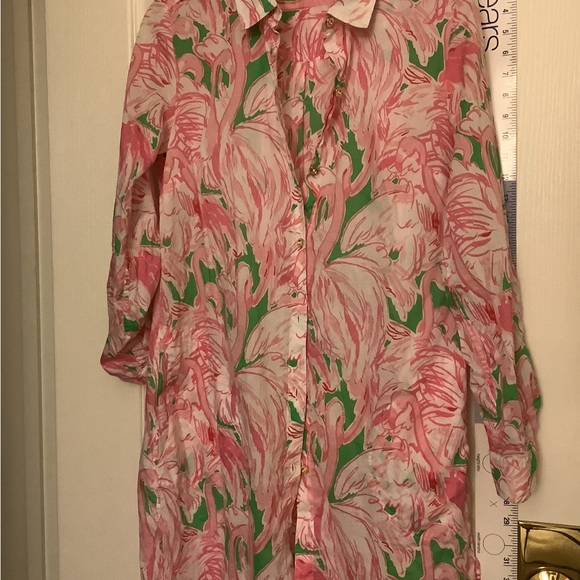 Lily Pulitzer size medium blouse - Picture 3 of 4